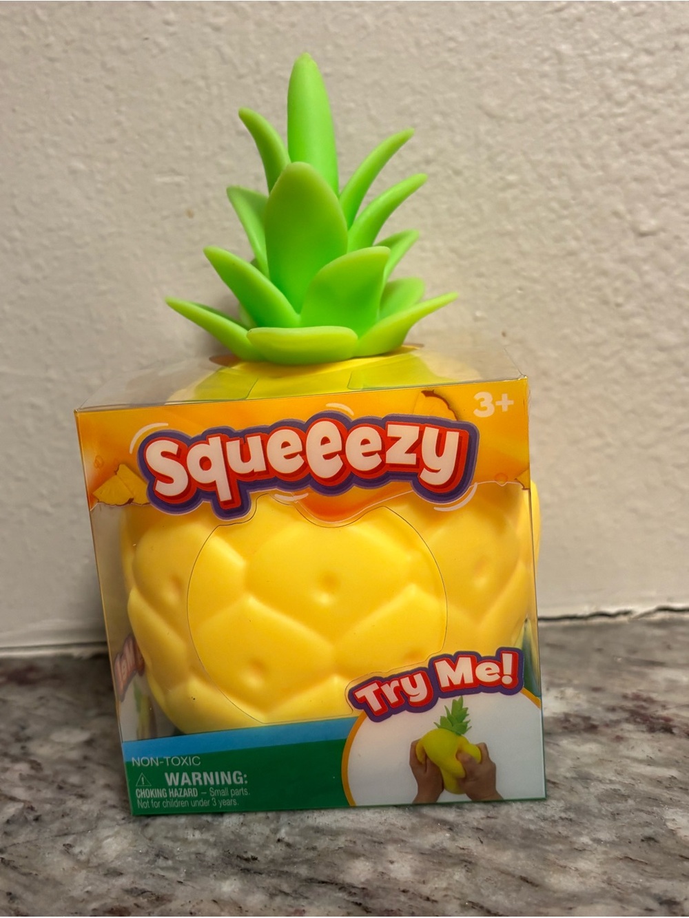 Sunny Days Squeezy Jumbo Squishy Pineapple